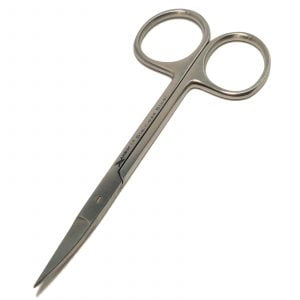 iris scissors curved 11.5cm