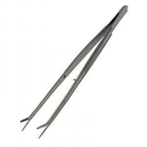 meriam serrated ridged tweezers 16cm