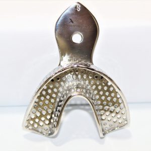 perforated small lower impression tray